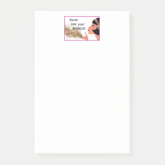 "¡Nunca pierdas tu patada!" Notas Post-It (Anverso)