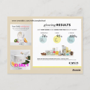 NUNCA postal de Skincare