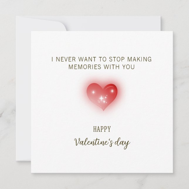 Nunca quiero dejar de hacer recuerdos contigo (Anverso)