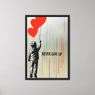 Nunca renunciar a la impresión de arte de globos