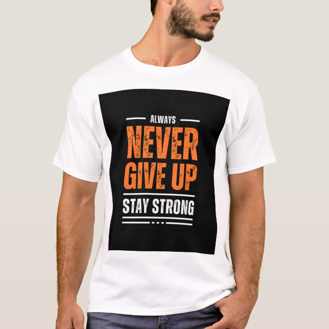 Nunca renuncies a la camiseta (Anverso)