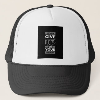 Nunca renuncies a tus sueños Gorra de camionero mo