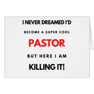 Nunca soñé que me convertiría en un súper pastor d