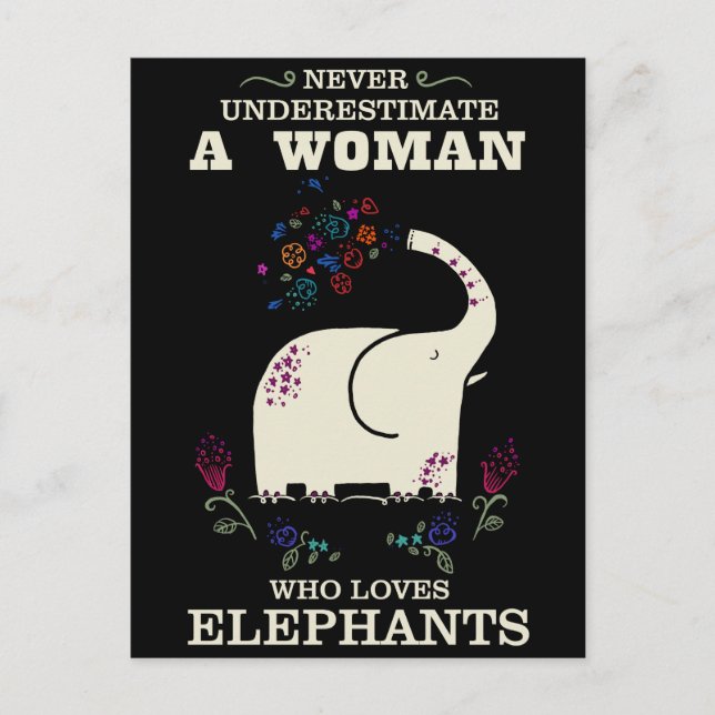 Nunca subestimar la postal (Anverso)