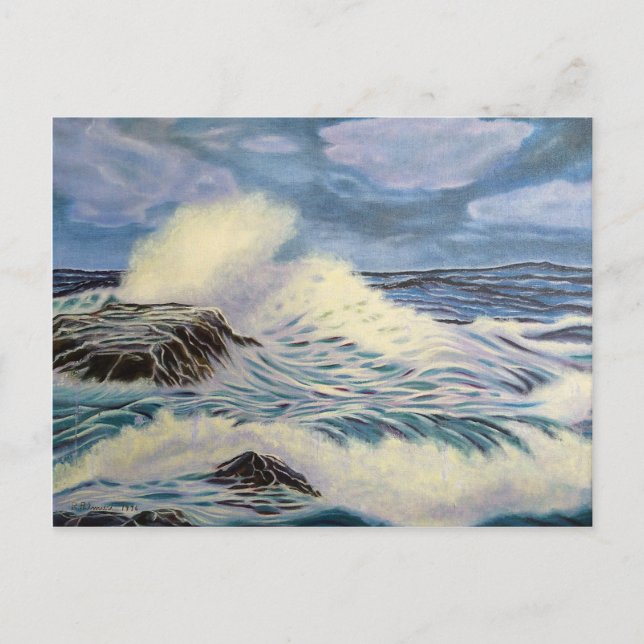 Nunca subestimes el poder de la postal natural (Anverso)