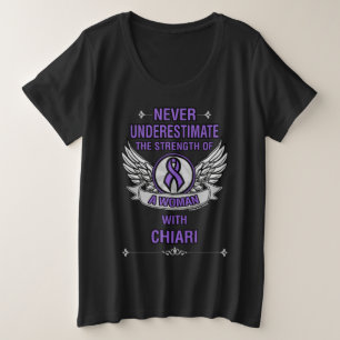 Nunca subestimes/mujer... Chiari Plus tamaño T-Shi