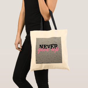 Nunca te rindas con la bolsa
