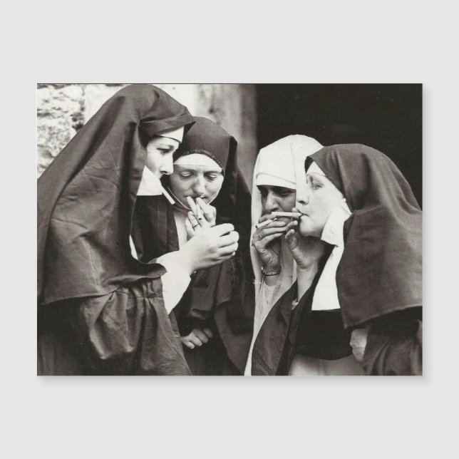 NUNS FUMADORES VINTAGE PHOY Card (Anverso)