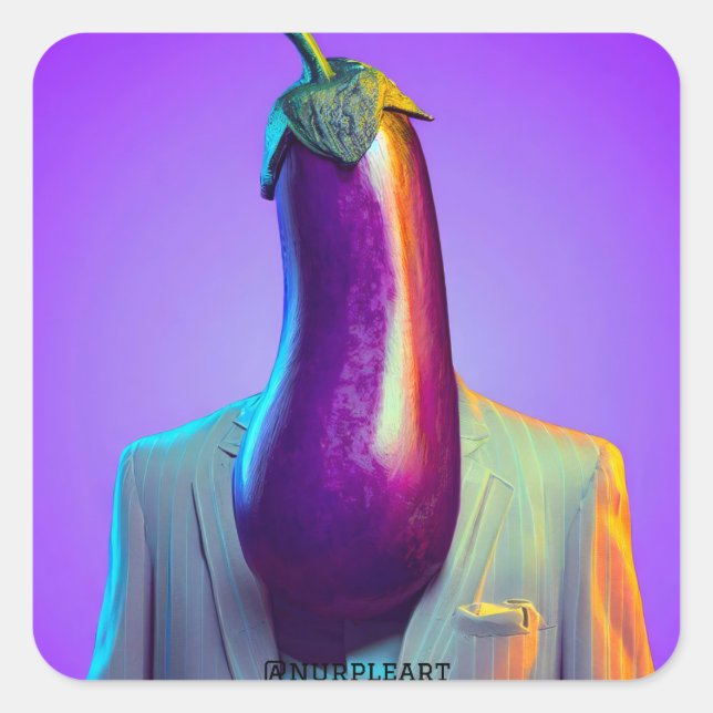 Nurple Art Pegatina (Anverso)