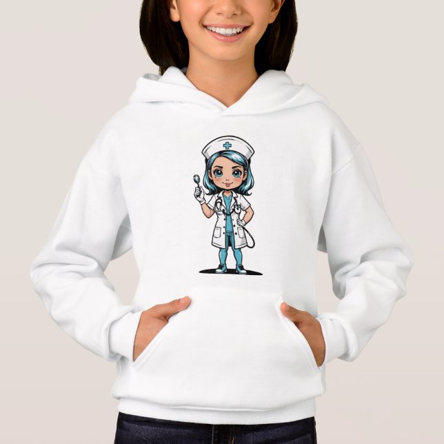 Nurse Hoodie Collection - Cozy Nursing Logos (Anverso)