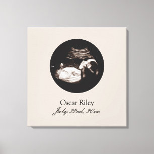 Nursera Arte Bebé Sonograma Ultrasonido Foto