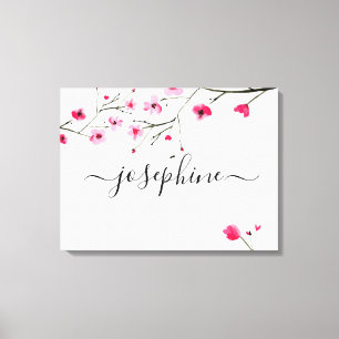 Nursera del bebé personalizada Nombre arte de la f