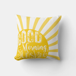 Nursery buena mañana almohada de sol decoración re