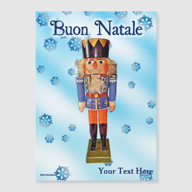Nutcracker alemán - Buon Natale (Anverso)