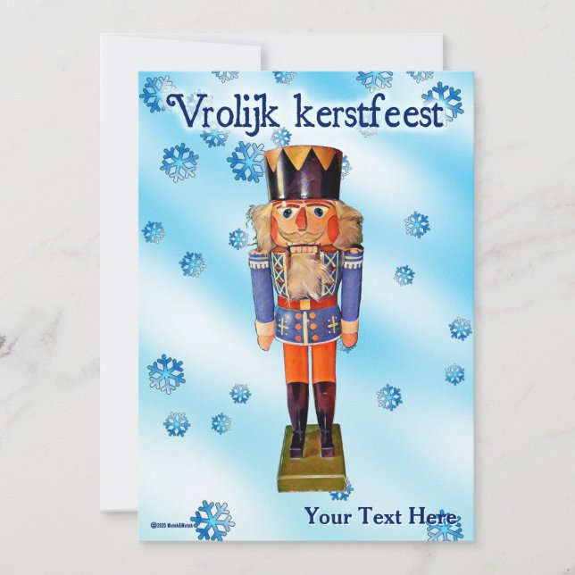 Nutcracker Alemán - Festival de kerstfeest de Vrol (Anverso)