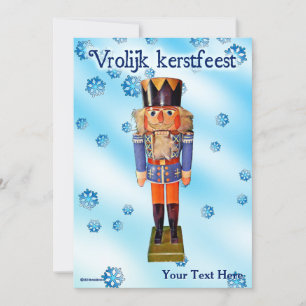Nutcracker Alemán - Festival de kerstfeest de Vrol