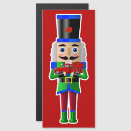 Nutcracker con un pequeño camión rojo