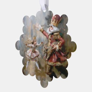 Nutcracker - Decoración de tarjetas de papel
