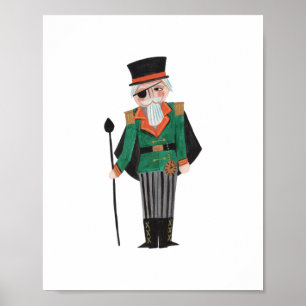 Nutcracker   Drosselmeyer   POSTER   Impresión art