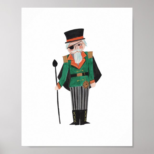 Nutcracker | Drosselmeyer | POSTER | Impresión art (Frente)