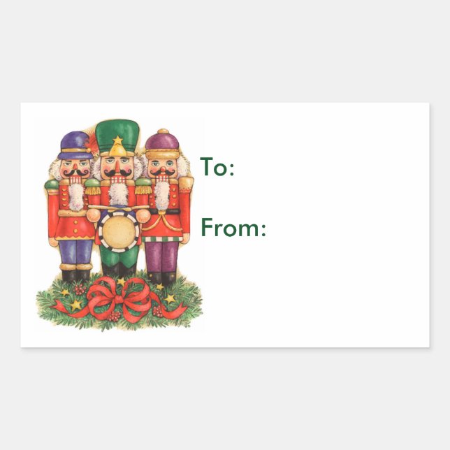 Nutcracker - Etiquetas de regalo (Anverso)