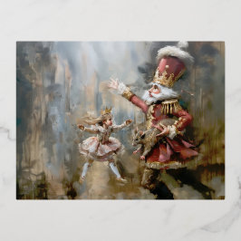 Nutcracker - Postales de Relieve metalizado