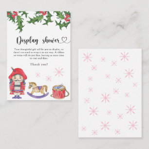 Nutcracker - tarjeta de ducha de pantalla