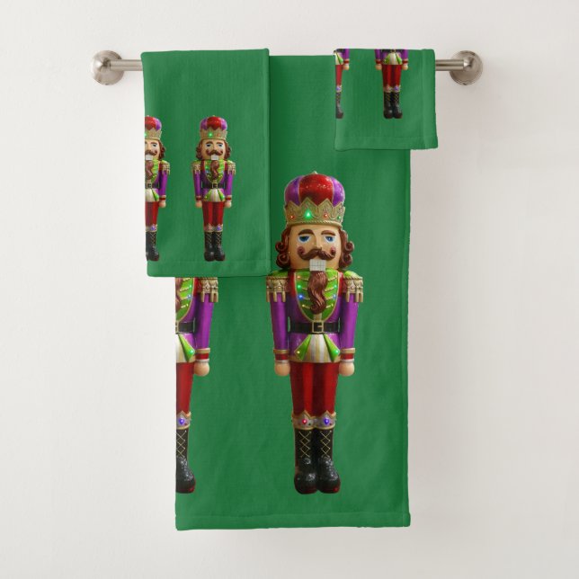 Nutcrackers Navidades divertidos verdes (In situ)