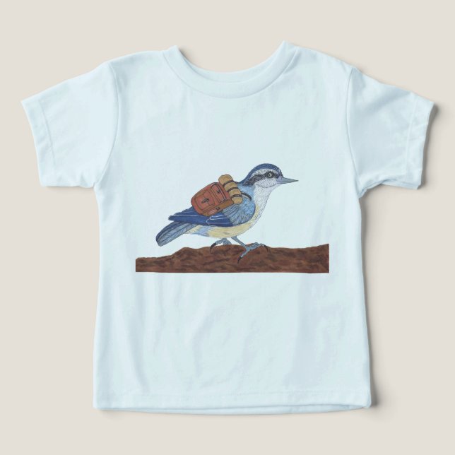 NUTHATCH ON A NATURE WALK (Diseño delantero )
