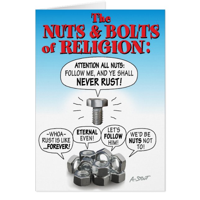 NUTS & BOLTS DE RELIGIÓN - (Frente)