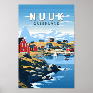 Nuuk Viaje Arte Vintage Groenlandia