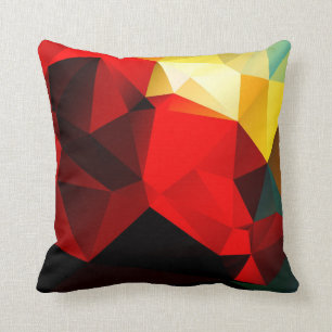 NUZV • Almohada poligonal multicolora