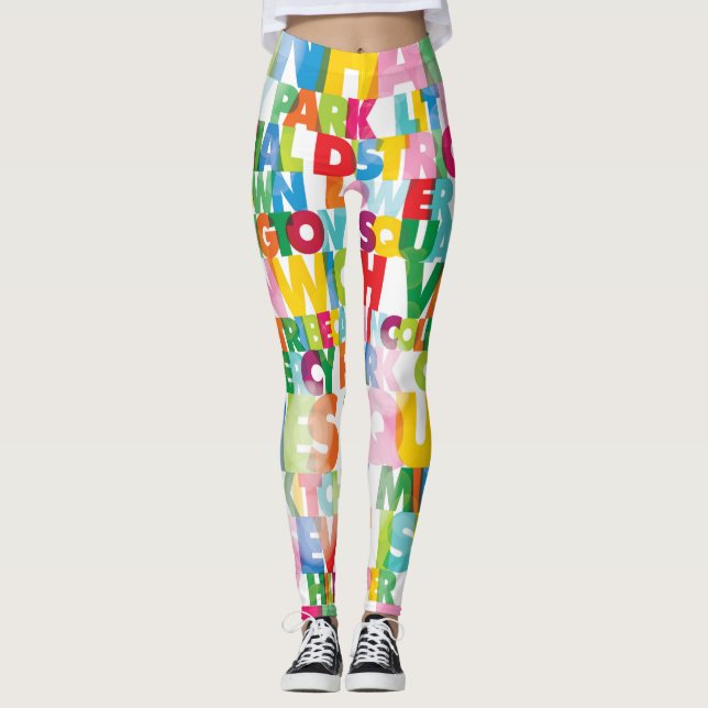 NYC Boroughs Leggings (Anverso)