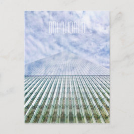 NYC con tarjeta postal de un mundo infinito