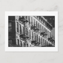 NYC Fire escapa de la postal