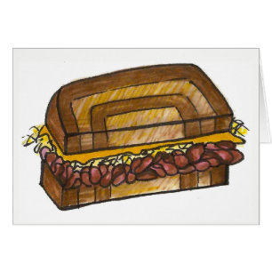 NYC Jewish Deli Reuben Corned Beef Sandwich Foodie