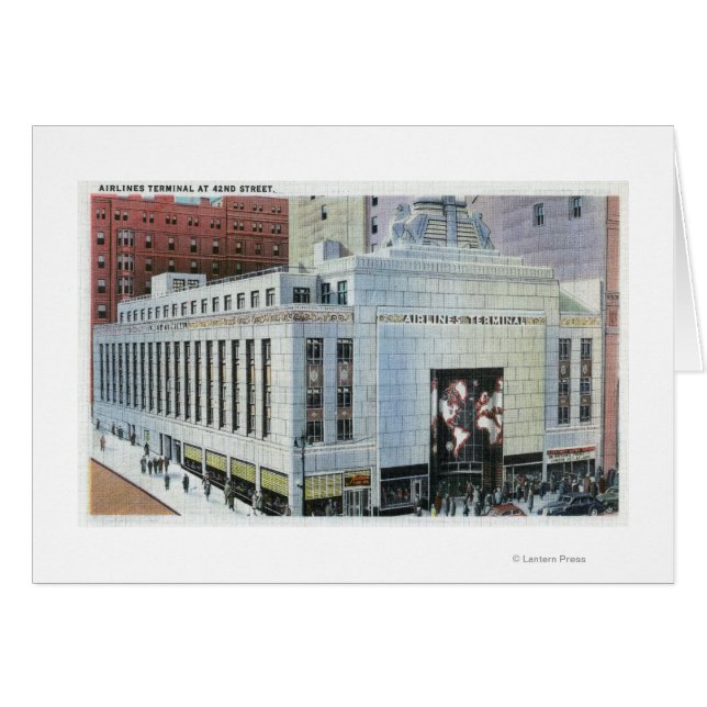 NYC, New York42nd Street View of Terminals (Anverso (Horizontal))