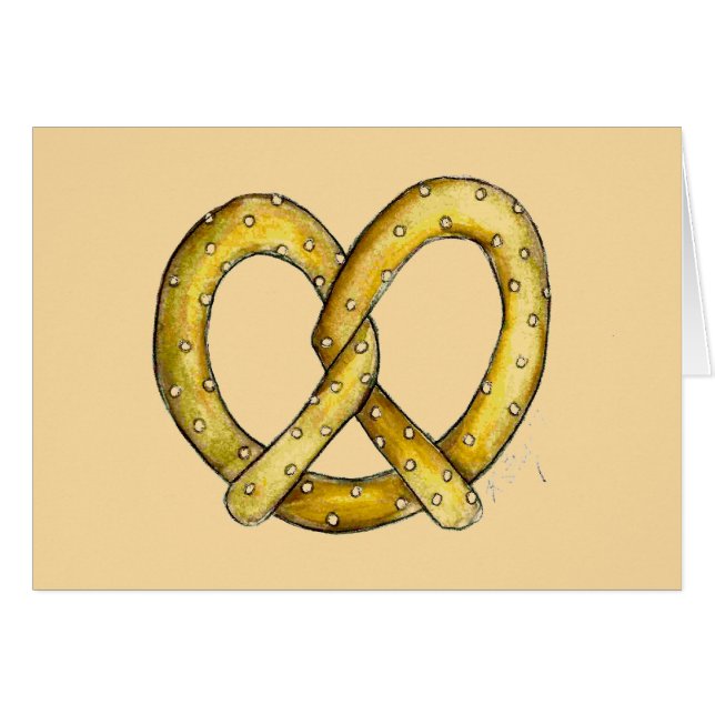 NYC New York City Salty Soft Pretzel Foodie (Anverso (Horizontal))