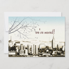 NYC/torres gemelas invitación en movimiento