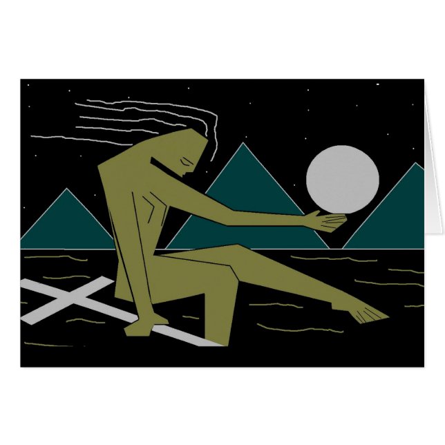 Nymph con Cross (Anverso (Horizontal))