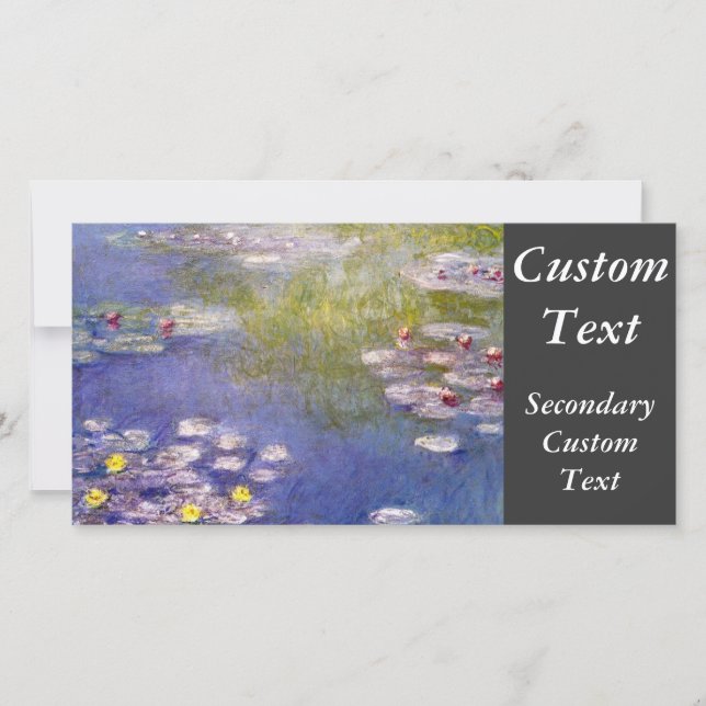 Nympheas en Giverny (Anverso)