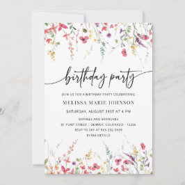 NYRA - Plantilla de invitación a fiesta de cumplea