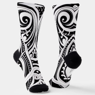 NZKULTURE calcetines diseño único maorí