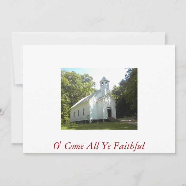 O' Come All You Faithful (Anverso)