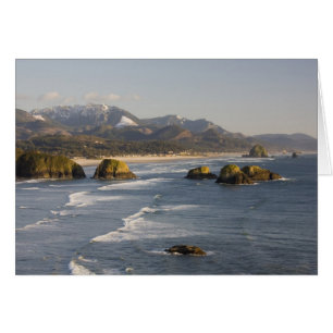 O, Costa de Oregón, Parque Estatal Ecola, vista de
