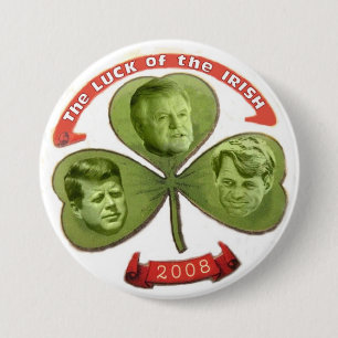 O de la suerte de Kennedy el botón irlandés