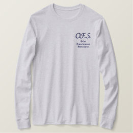 O.F.S. Tercer orden Camisas Franciscanas Embroidad
