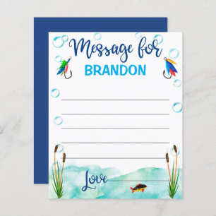 O-fish-ally, tarjeta de consejo de la cápsula del