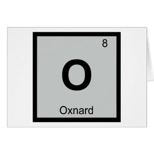 O - Oxnard Química Tabla Periódica California
