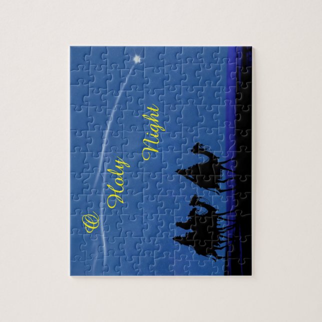 O Rompecabezas de Navidades de la Santa Noche (Vertical)